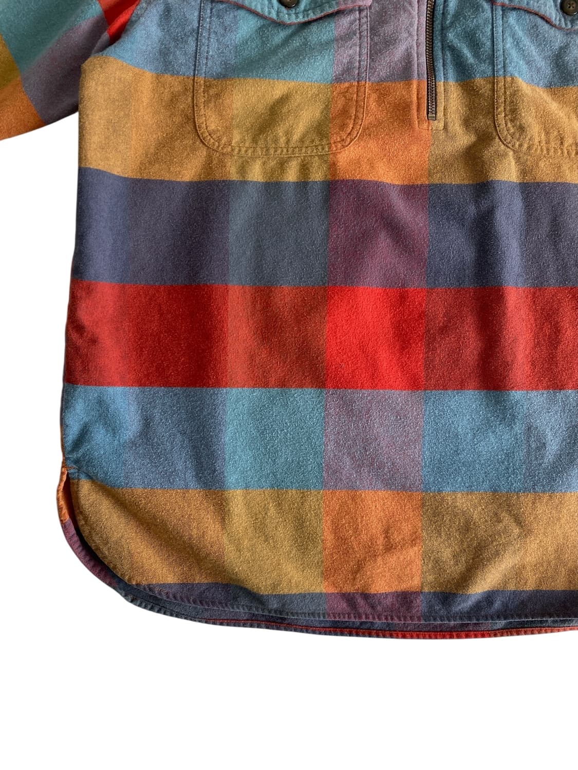 00‘s 에디바우어 플란넬 풀오버 셔츠  상품이미지6