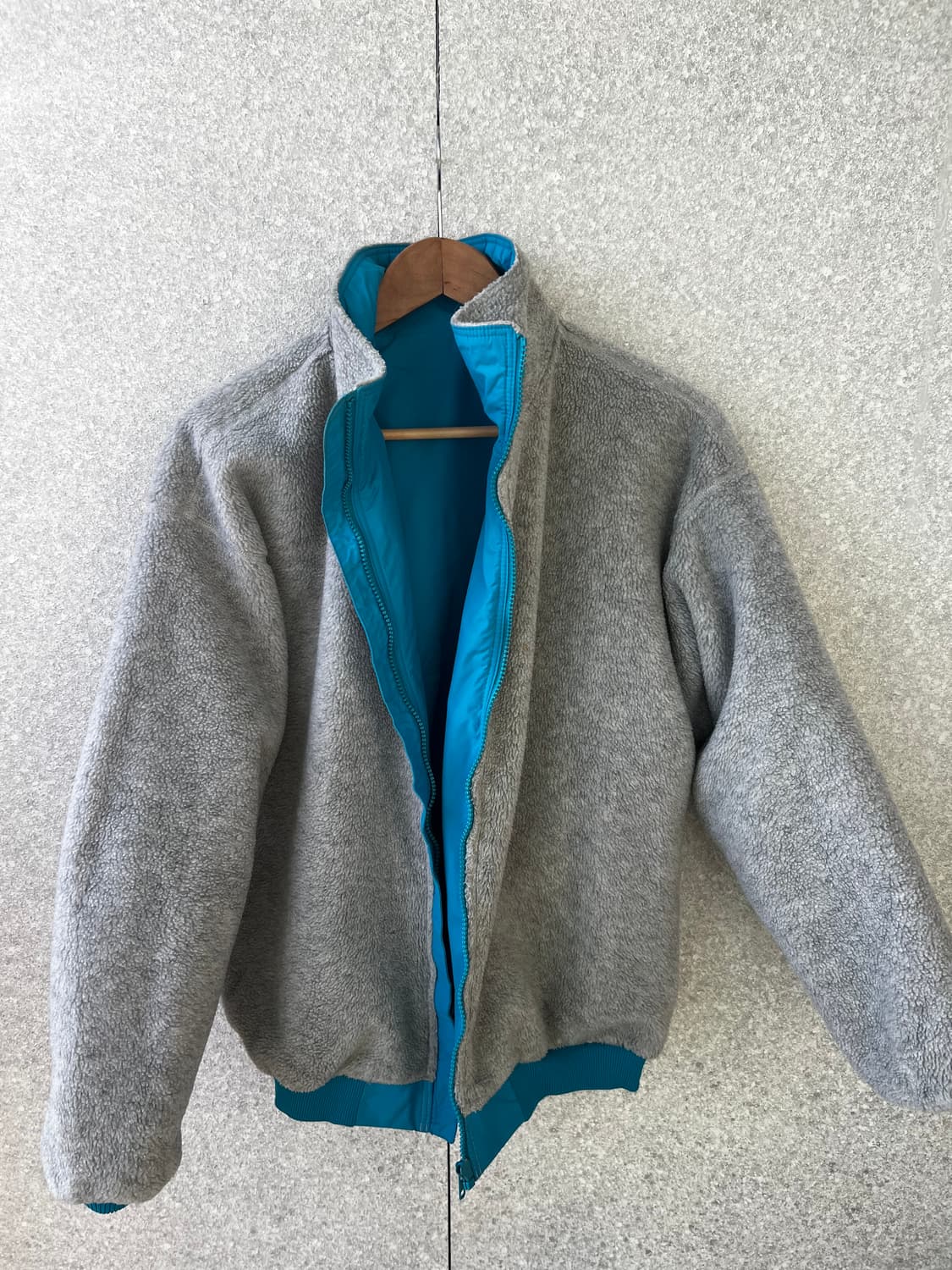 빈티지 파타고니아 90s 쉘드 신칠라 봄버 자켓 틸 그레이 L 상품이미지4