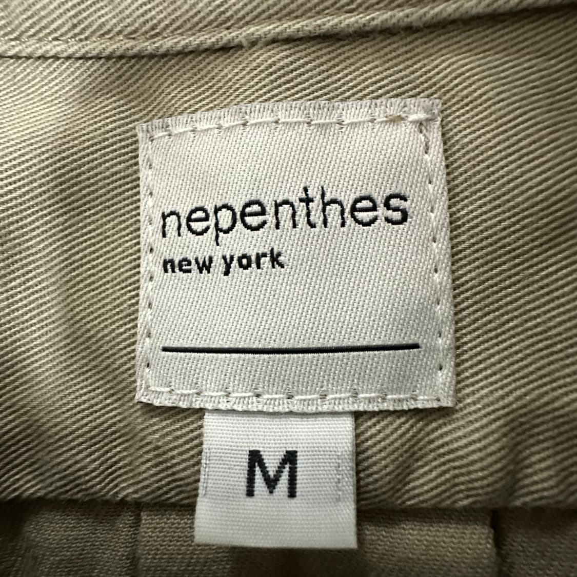 NEPENTHES usa made cotton shirt 상품이미지3