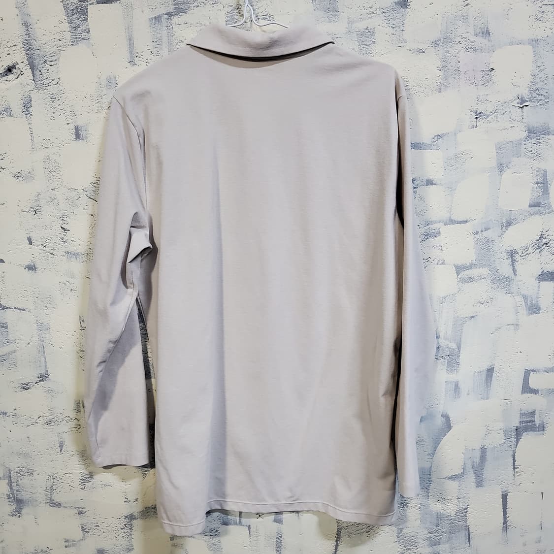 안다르 긴팔 폴로티셔츠 라이트베이지  상품이미지2