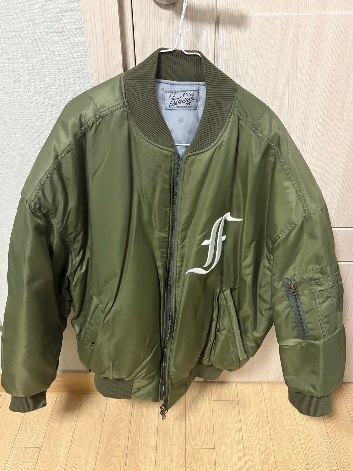 샵 페어리 봄버자켓 카키 상품이미지3