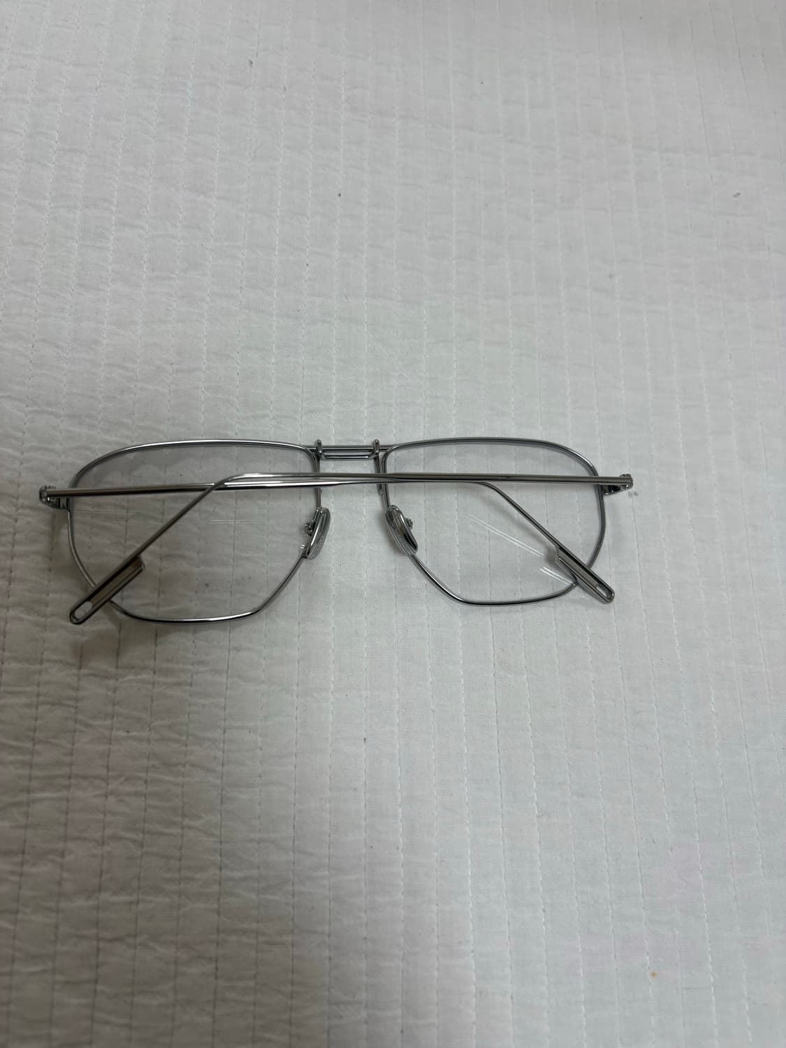 젠틀몬스터 엘리펀트02 실버 무도수 안경 풀박스  상품이미지4