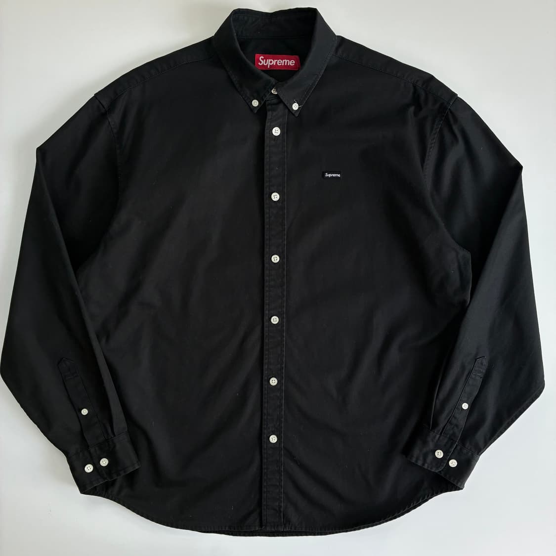 Supreme 슈프림 23FW 블랙 스몰 박스 로고 셔츠 상품이미지3