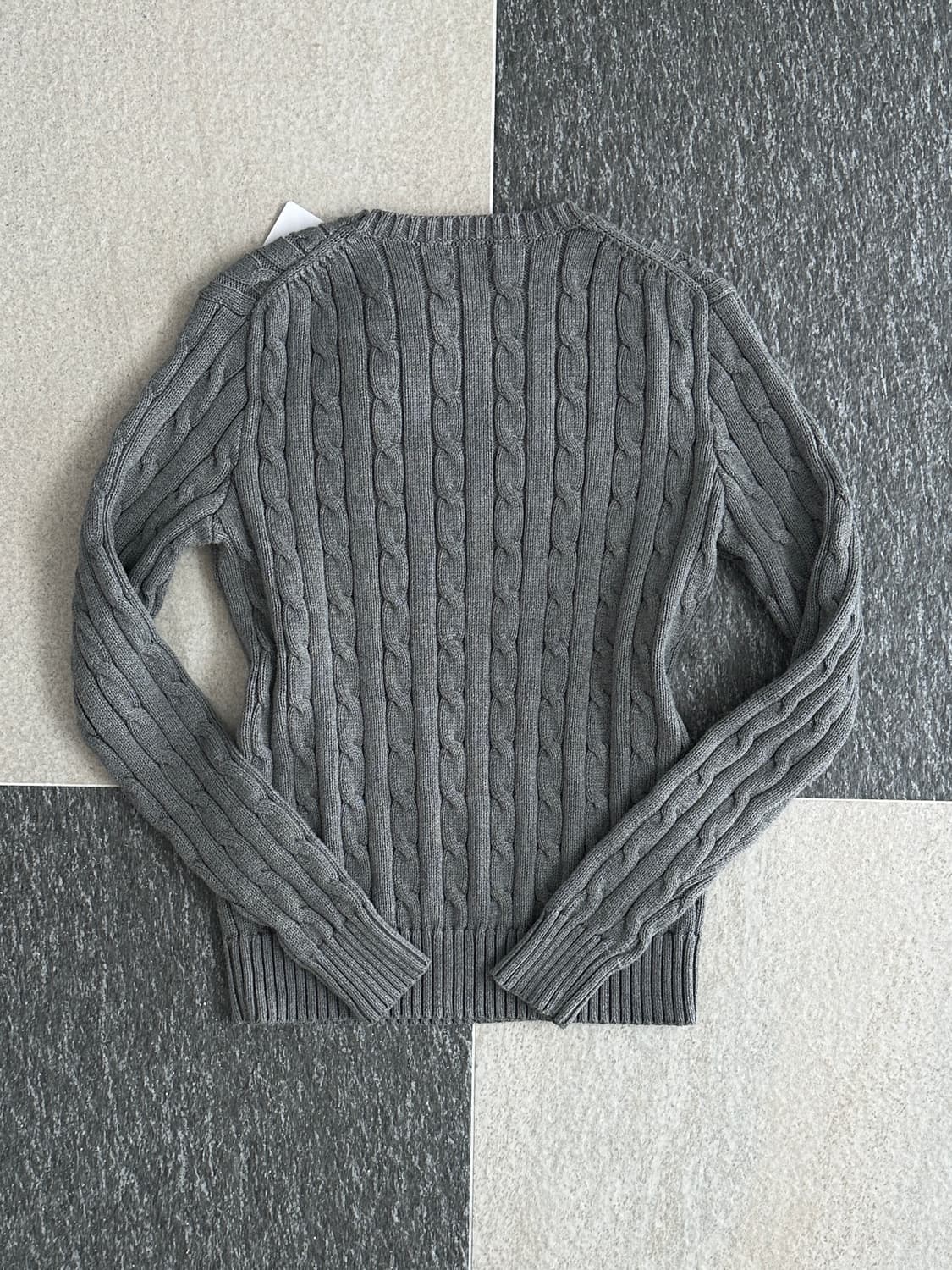 폴로 랄프로렌 그레이 케이블 니트  상품이미지5