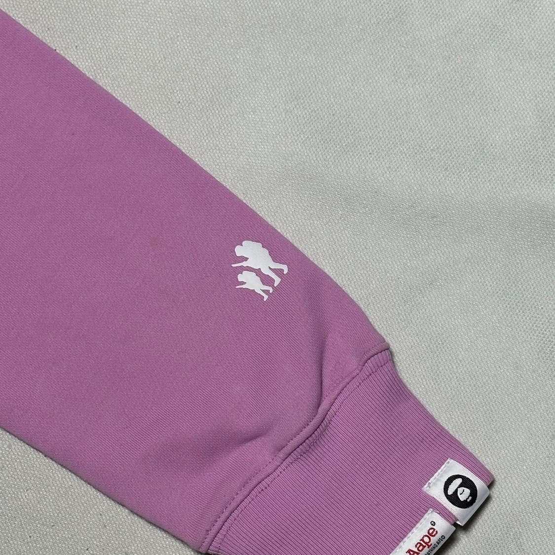 XS 에이프 나우 핑크 후드 집업 상품이미지7