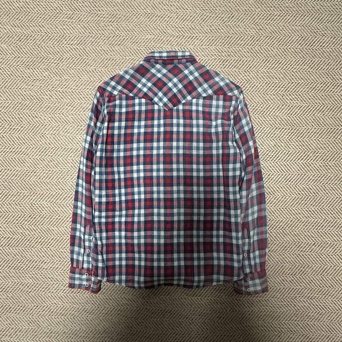 BLUE BLUE japan made check shirt 상품이미지2