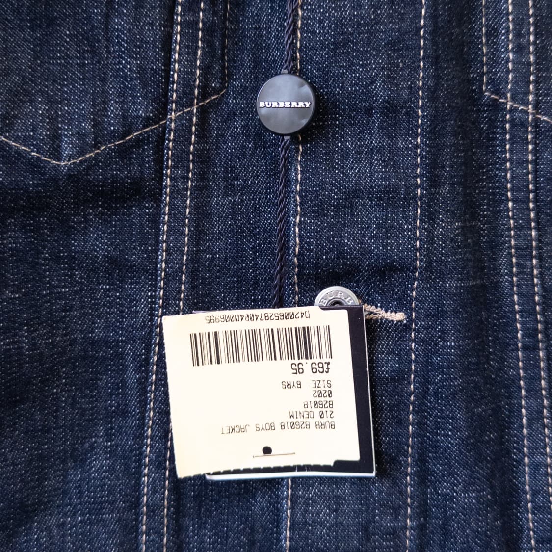 버버리 노바체크 데님 자켓 상품이미지6