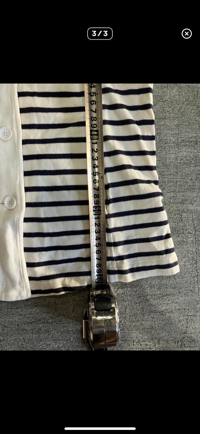 일본빈티지 Lucruca 아방가르드 하구미모리걸 아 메카지 라운드가디건 상품이미지3