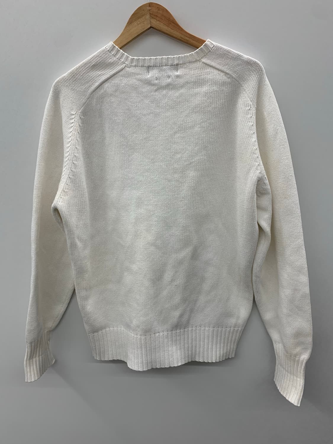 폴로 랄프로렌 화이트 오버핏 니트 상품이미지4