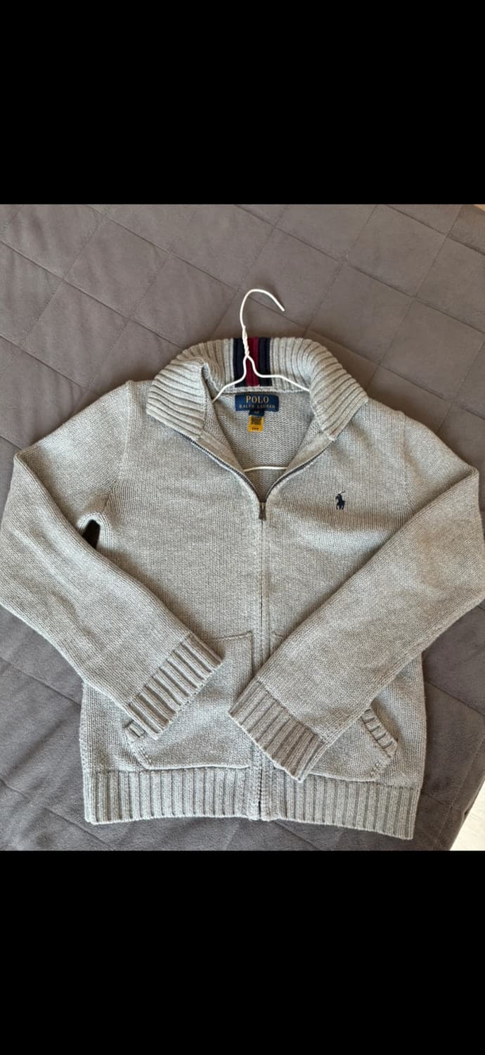 폴로 랄프로렌 니트 집업 상품이미지1