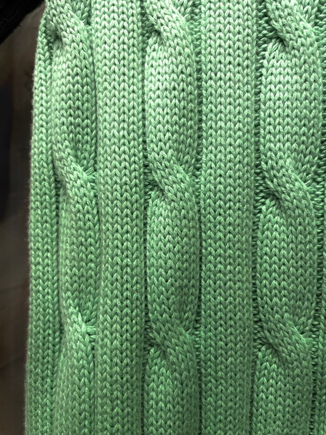 폴로 꽈배기 반팔 니트 55 상품이미지5