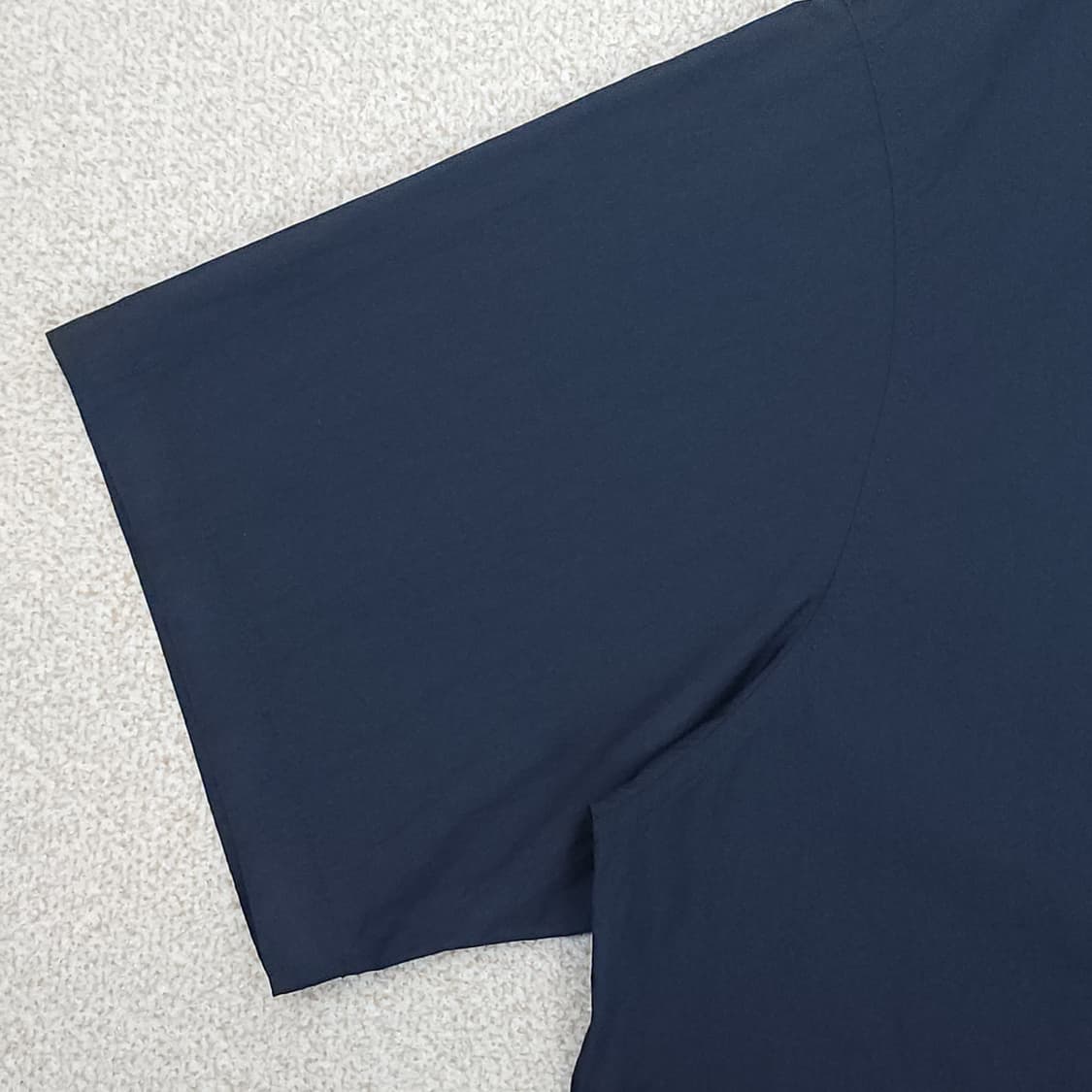 (2)해브해드 남자 나일론 반팔 여름 티셔츠 네이비 상품이미지3