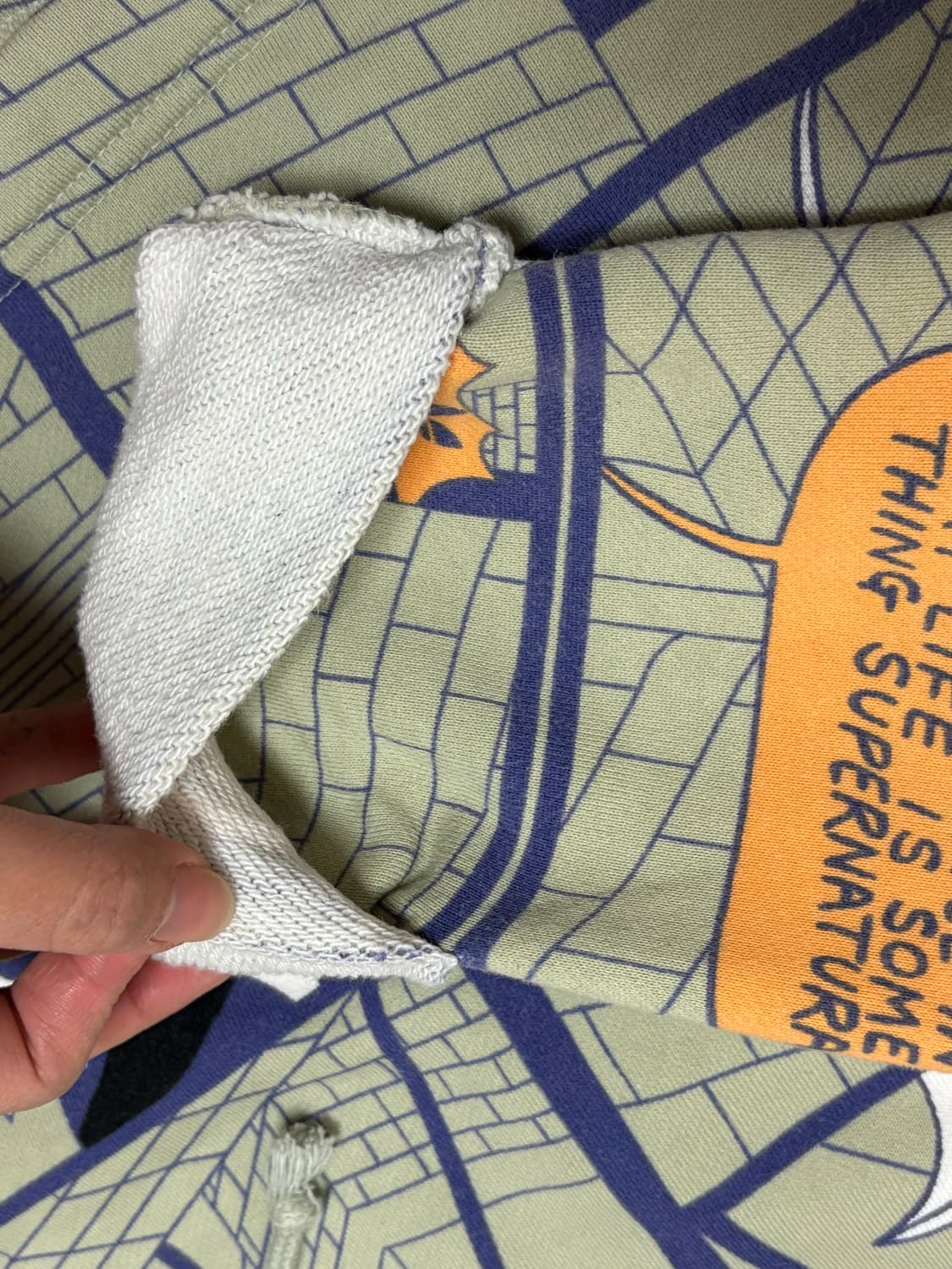 아디다스 오리지날 카툰 크롭 후디 상품이미지3