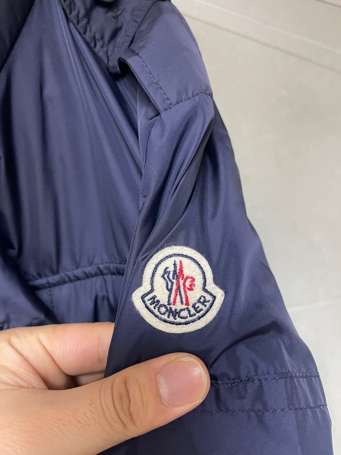 [3] 몽클레어 데님 후드자켓 바람막이 후드집업 상품이미지2