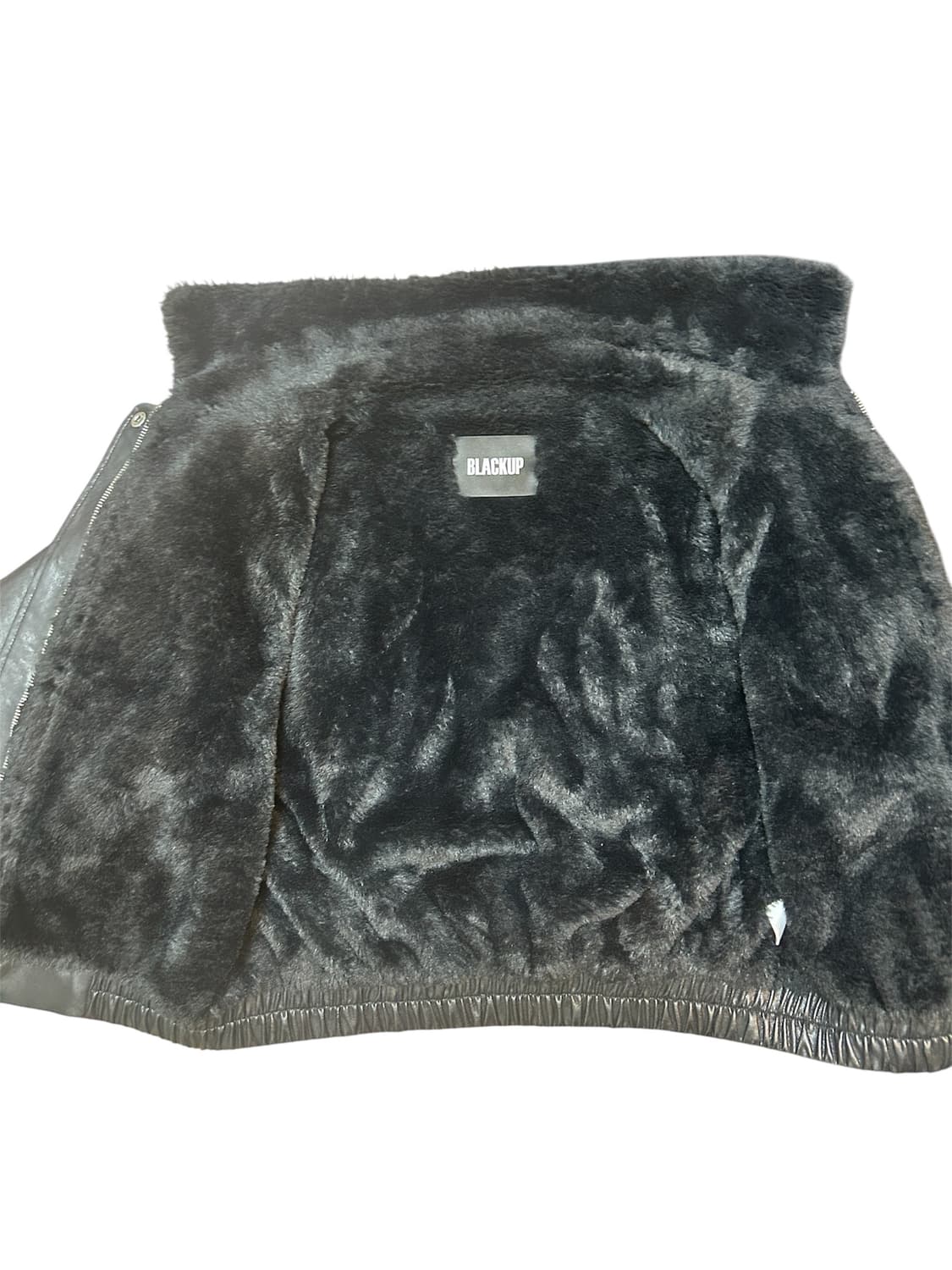 블랙업 MADE 레더 무스탕 상품이미지2