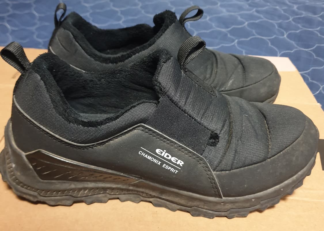 아이더 워머 슬립온 트레킹화 블랙 (260) 상품이미지2