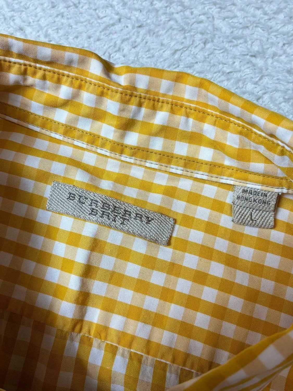 버버리 00's 깅엄체크 버튼 셔츠 PN7473 상품이미지7