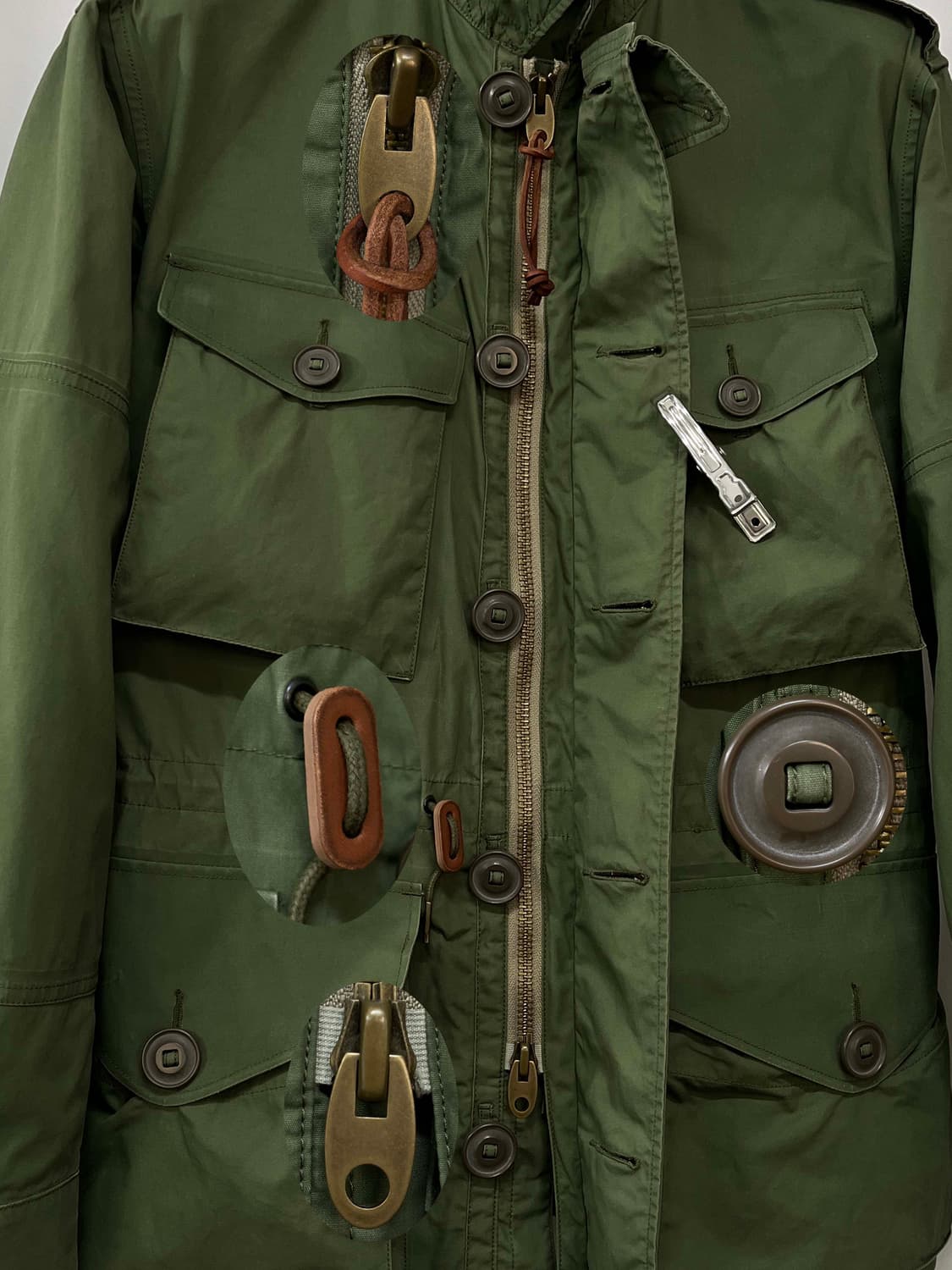 폴로 랄프로렌 올리브 M65 파라트루퍼 컴뱃 필드자켓 상품이미지6