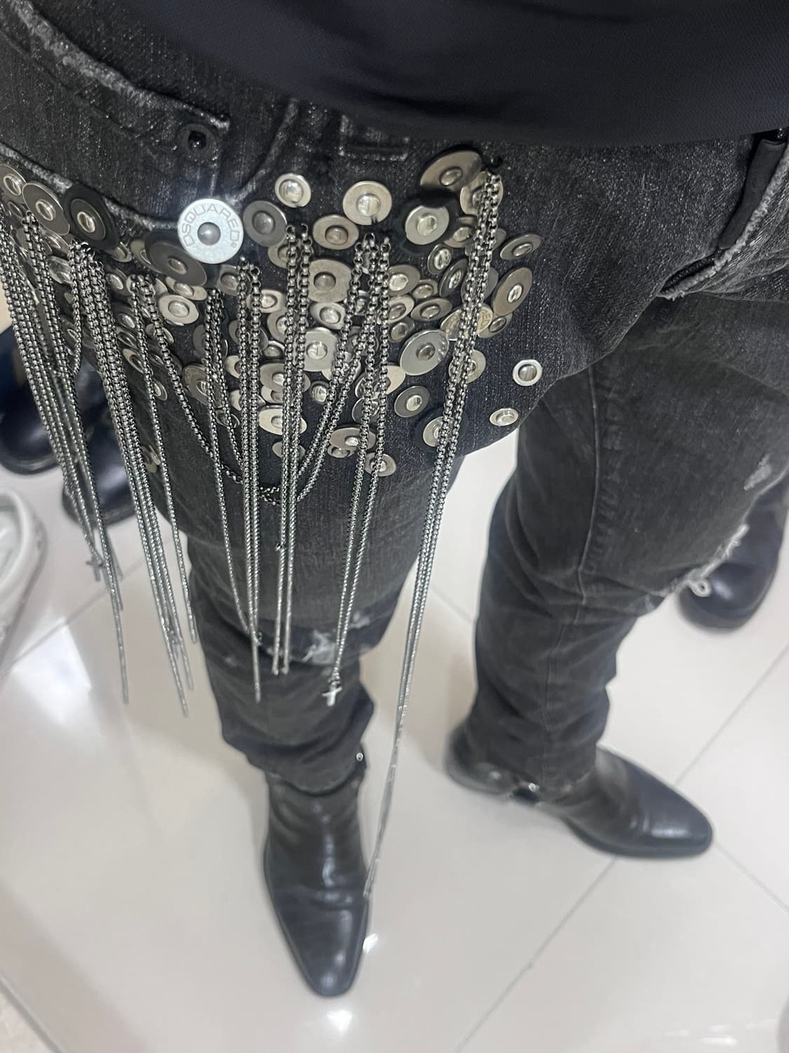 디스퀘어드2 체인 데님 상품이미지6