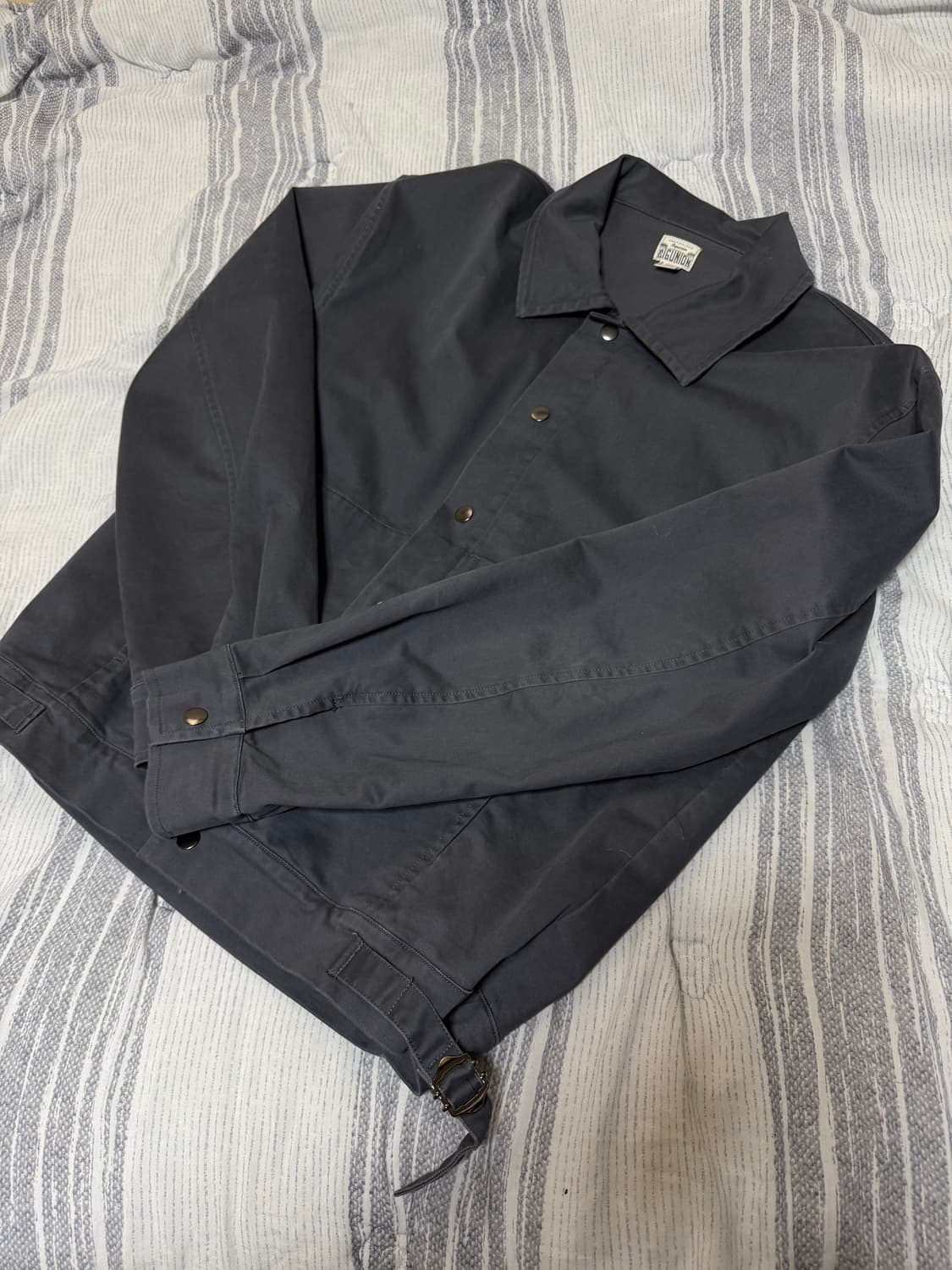 (S) 빅유니온 몰스킨 코치 자켓 그레이 상품이미지3