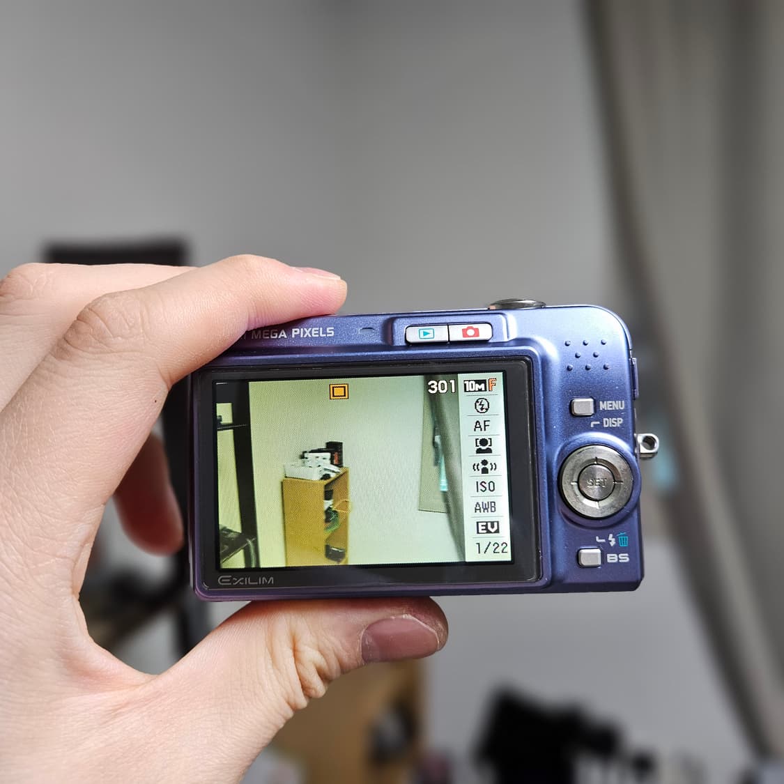 [박스셋] 카시오 엑슬림 EX-Z1080 블루 디카 디지털카메라 상품이미지3