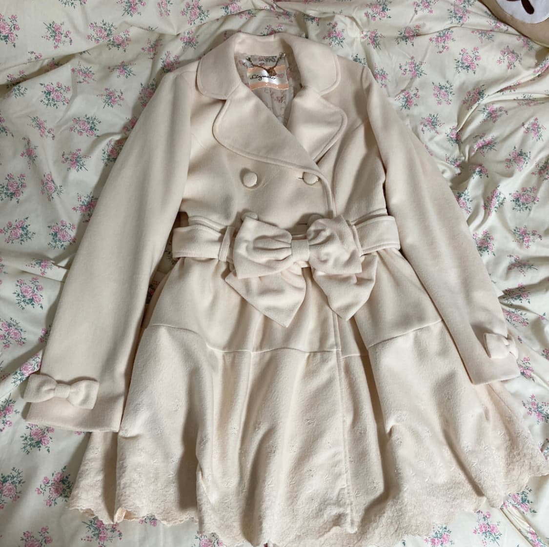 리즈리사 리즈멜로 왕리본 히메갸루 라떼갸루 핀터레스트 코트 상품이미지1