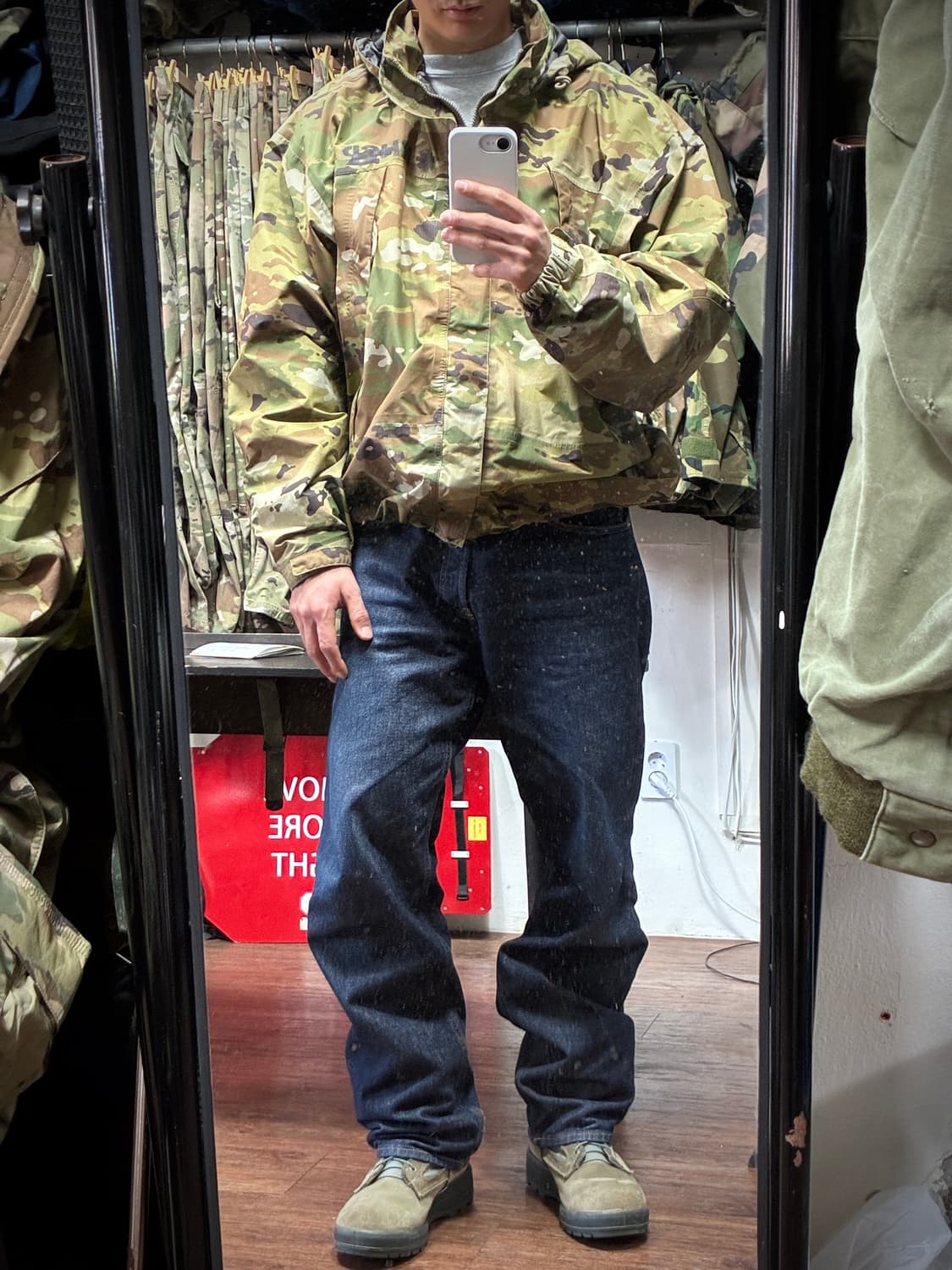 미군 고어텍스 쉘 자켓 (105-110) ECWCS Gen3 OCP 멀티 상품이미지8