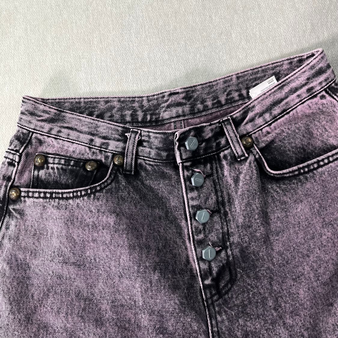 2 떠그클럽 더블 니 데님 팬츠  상품이미지4