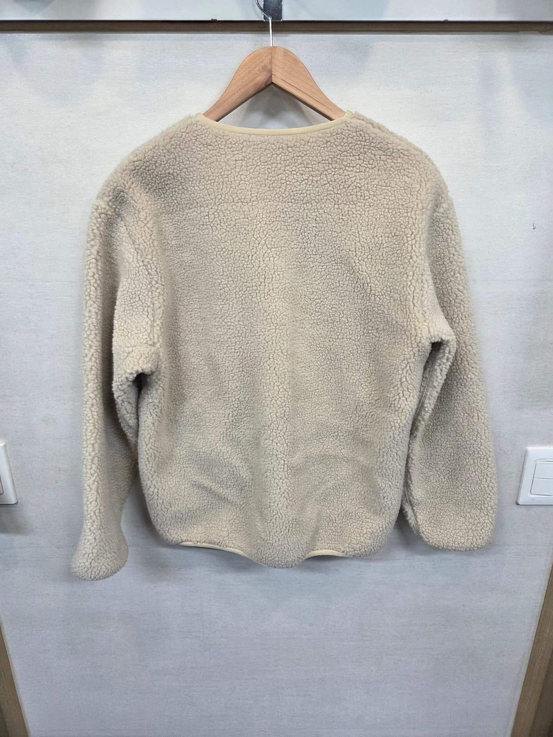 유니클로 u 르메르 노카라 뽀글이 플리스 자켓 m 상품이미지2