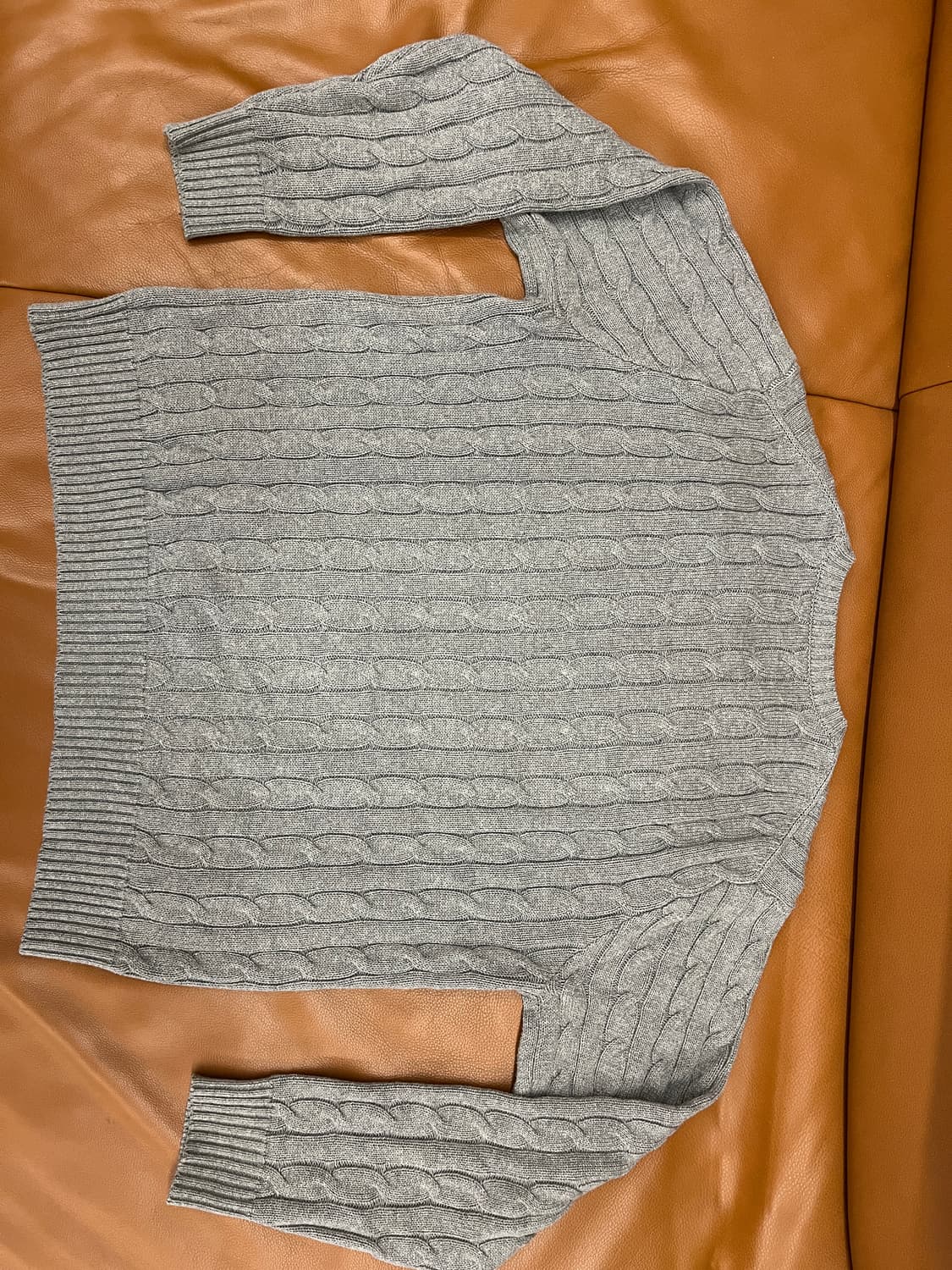 폴로 꽈베기 니트, XL (정품입니다.) 상품이미지3