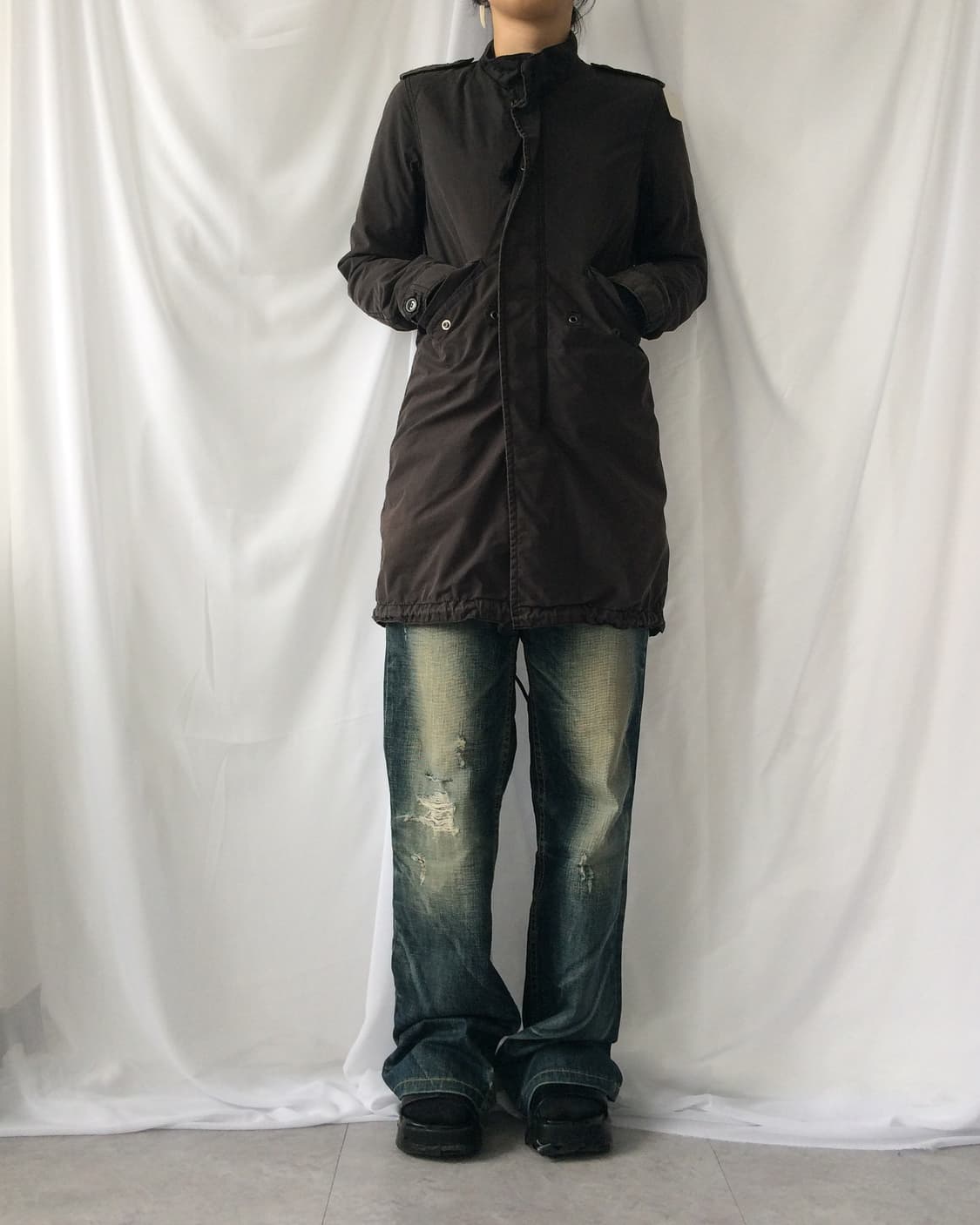 High neck jacket 상품이미지5