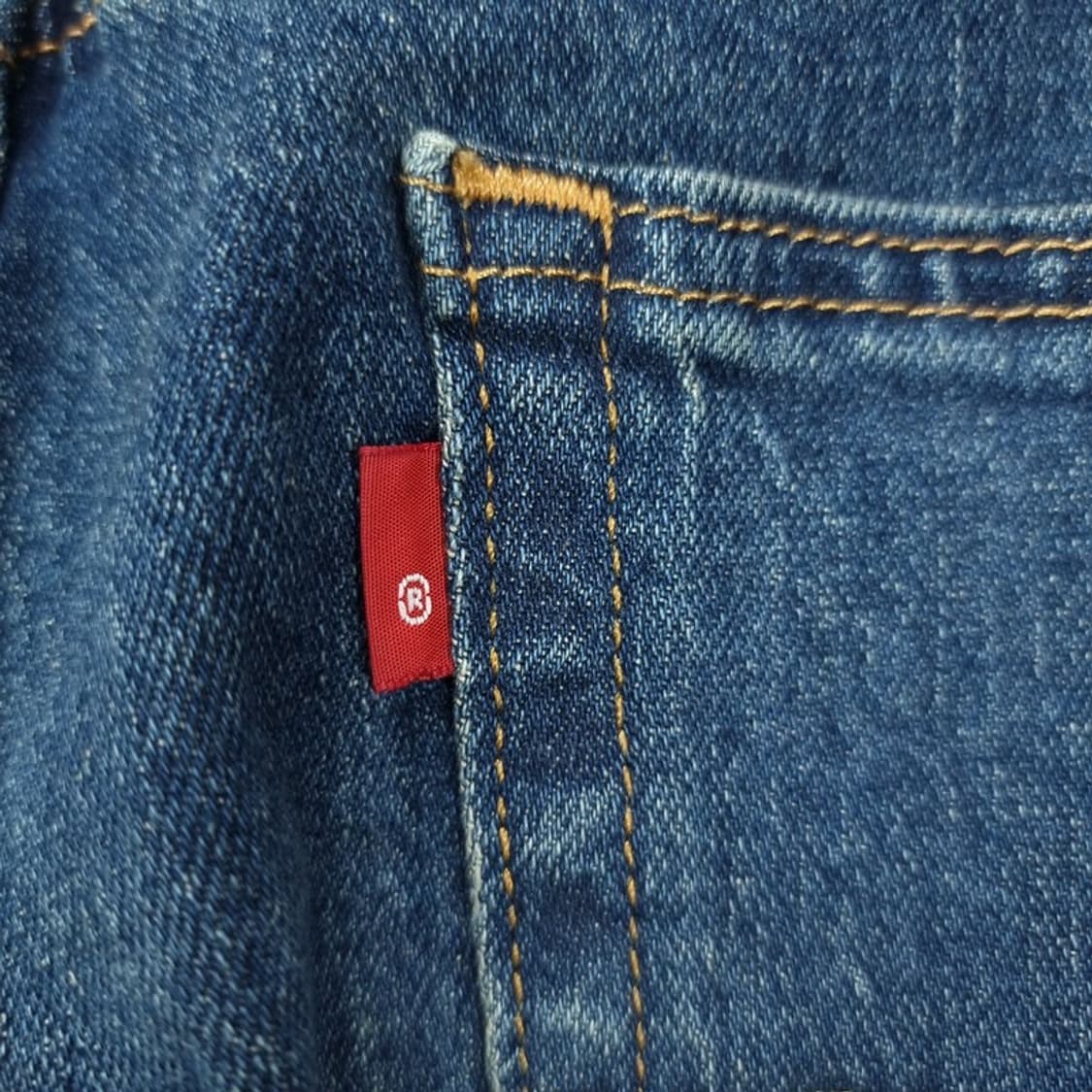 [리바이스] 505 R탭 스트레이트 데님 팬츠 청바지 M19841 상품이미지7