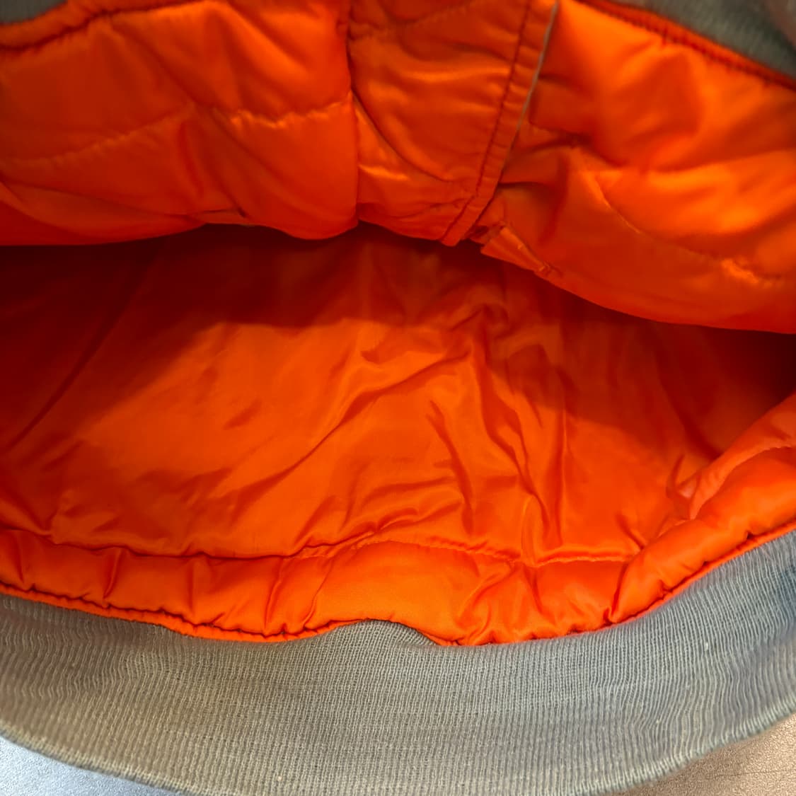 90년대 생산 알파인더스트리 라이트그레이 양면 ma-1 자켓 상품이미지9