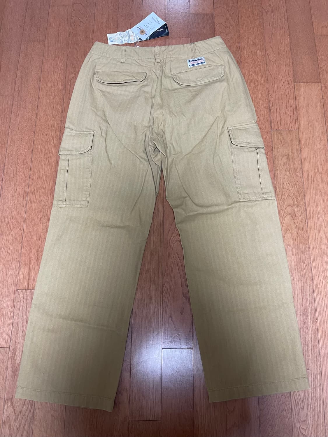 Ebbets Field 이벳필드 카고 와이드 팬츠 M 새상품 베이지 상품이미지3