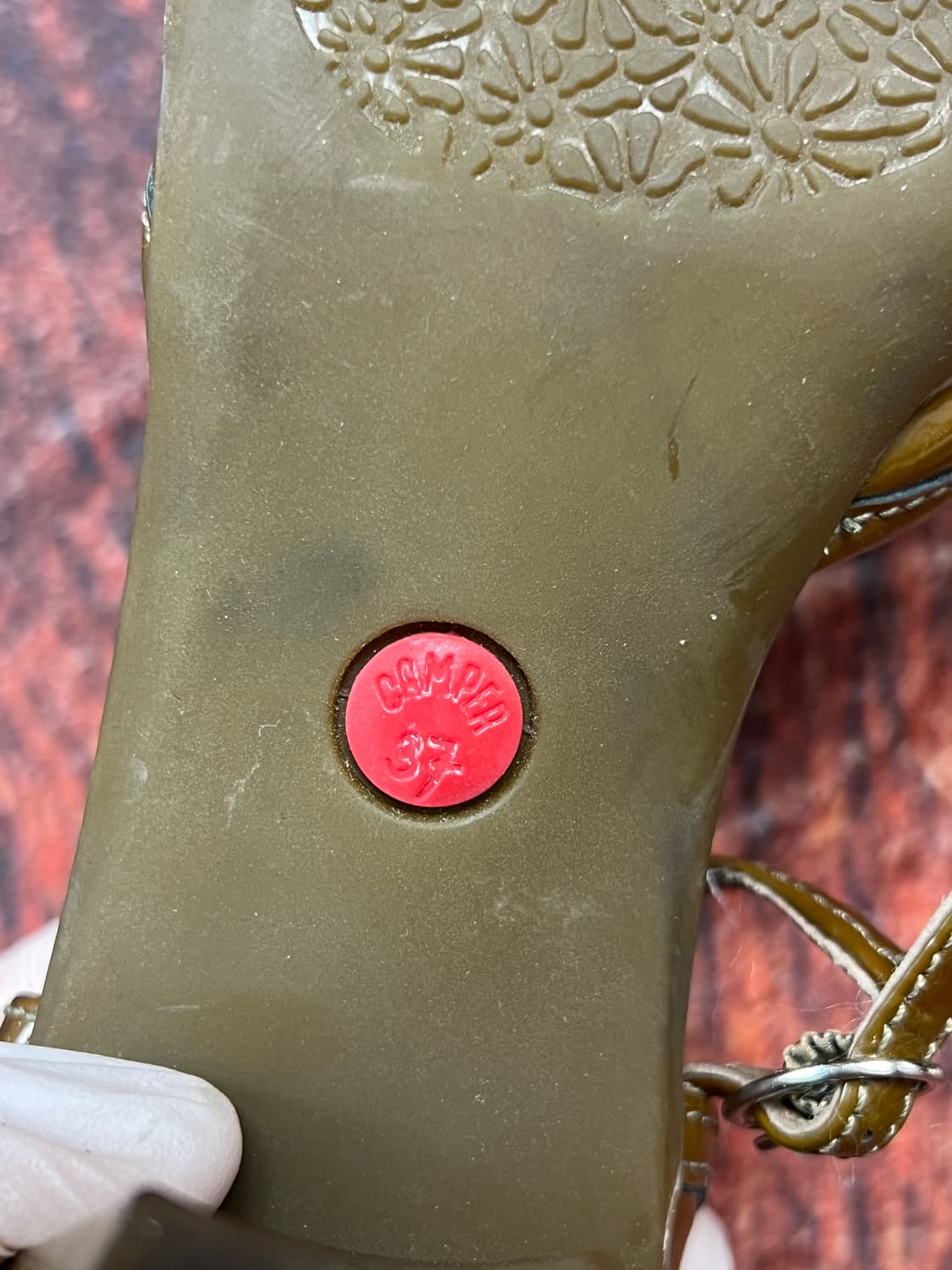 [37] CAMPER 캠퍼 브라운 메리제인 구두 상품이미지9