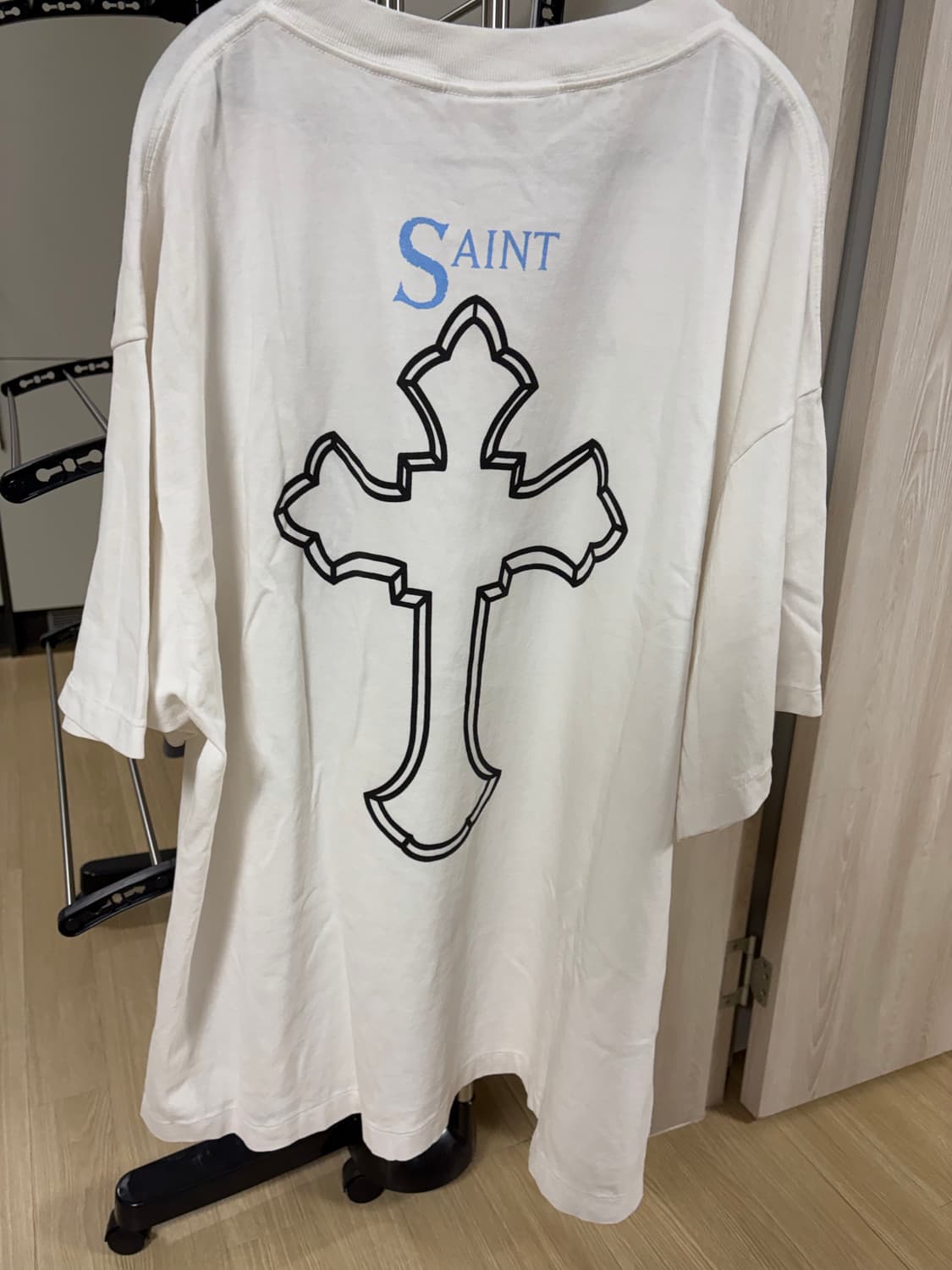 세인트 마이클 x 투팍 티셔츠 화이트 - 25SS 상품이미지4