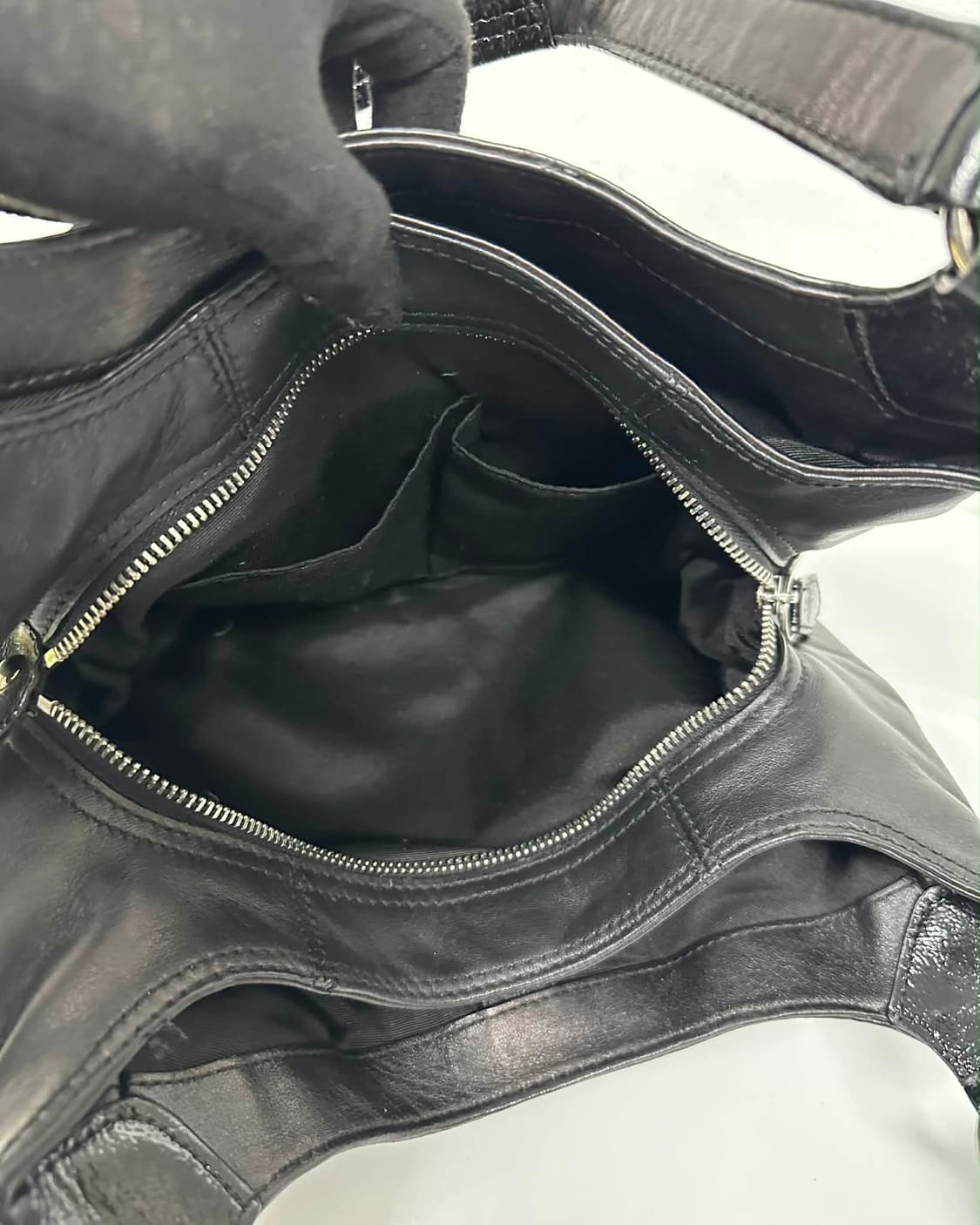 코치 빈티지 램스킨 은장 숄더 & 토트백 상품이미지8