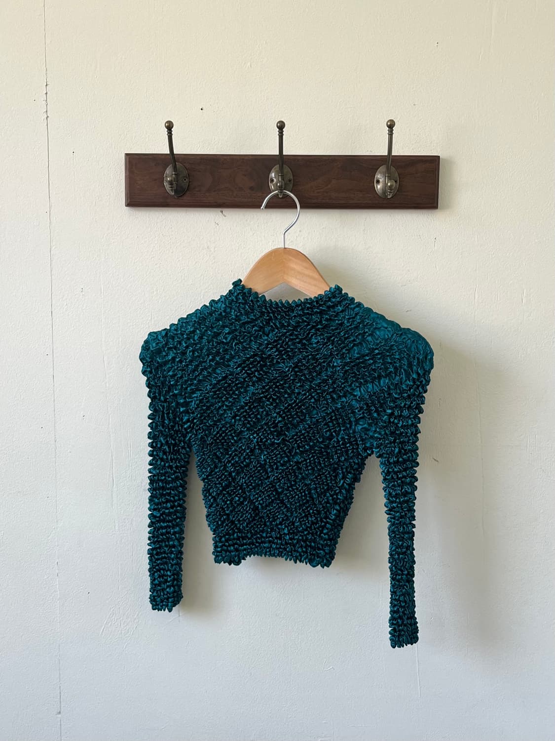 Japan vtg 플리츠 탑 상품이미지1