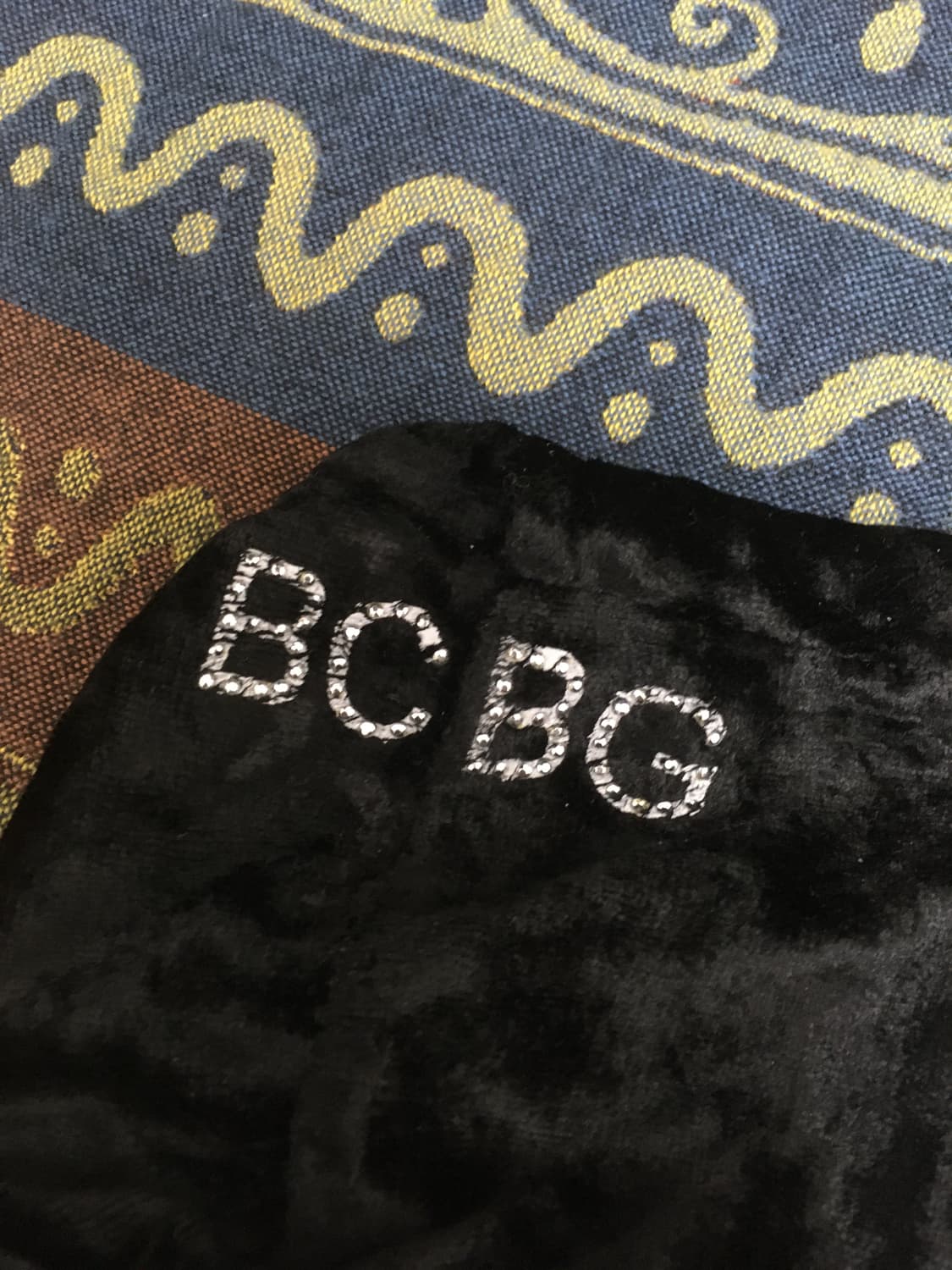 BCBG cubic velvet hood zipup 상품이미지3