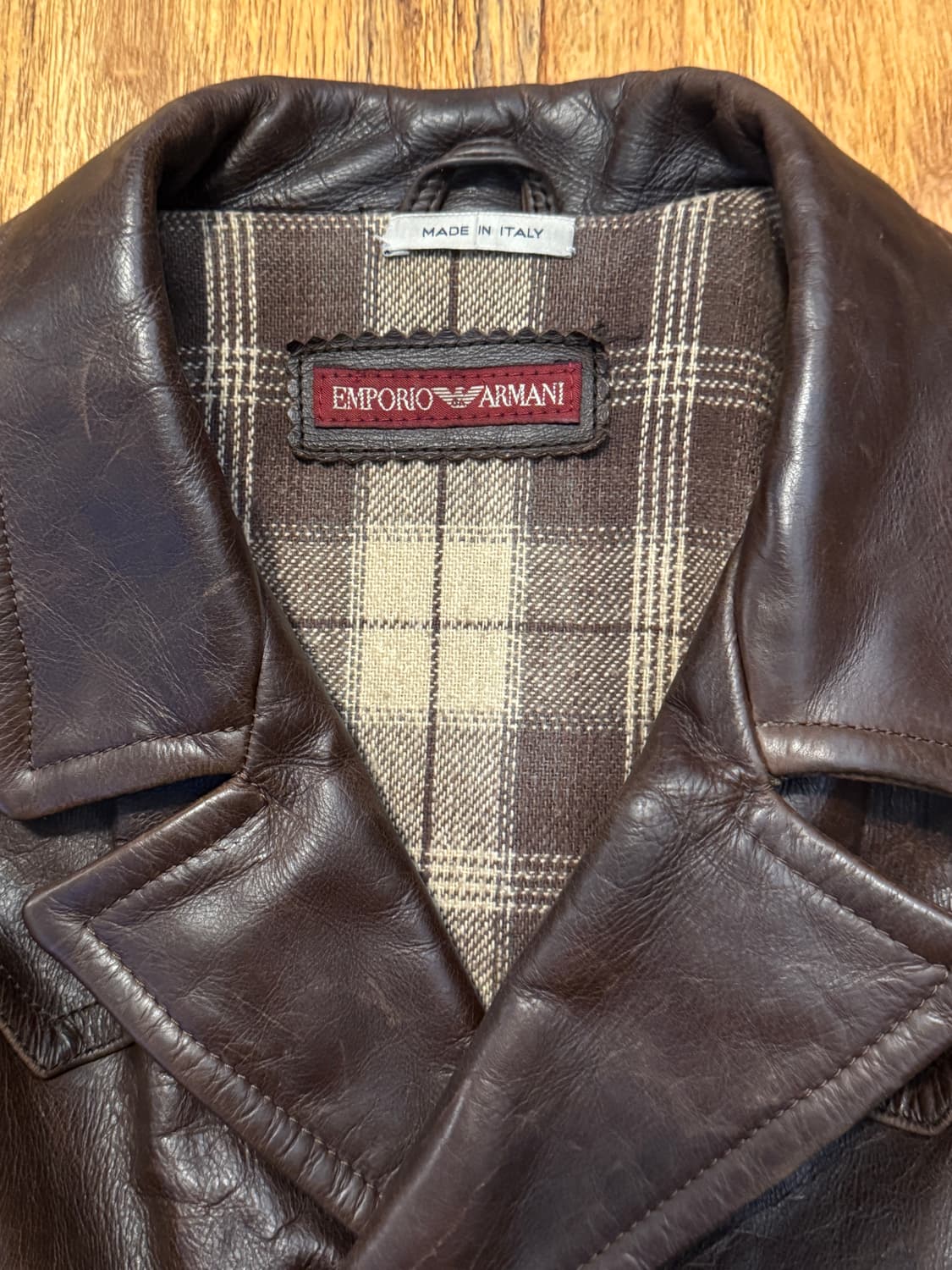 엠포리오 아르마니 호스레더 빈티지 상품이미지3