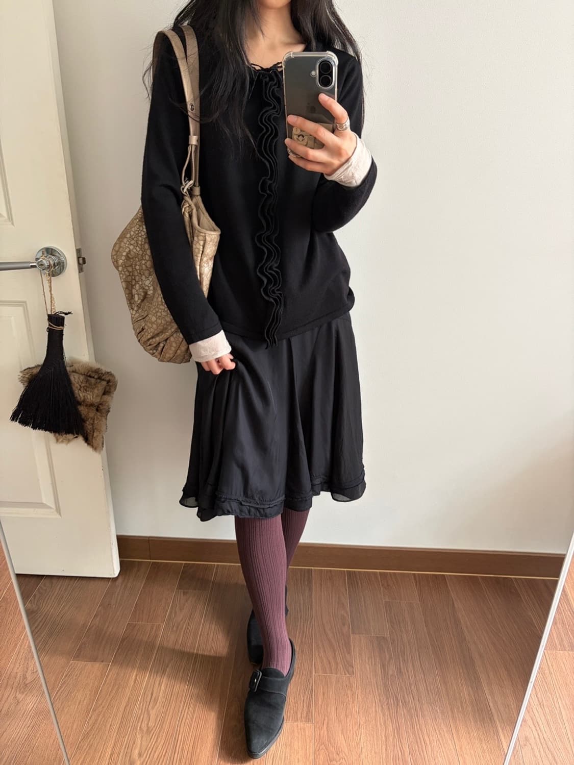 wool frill knit 상품이미지6