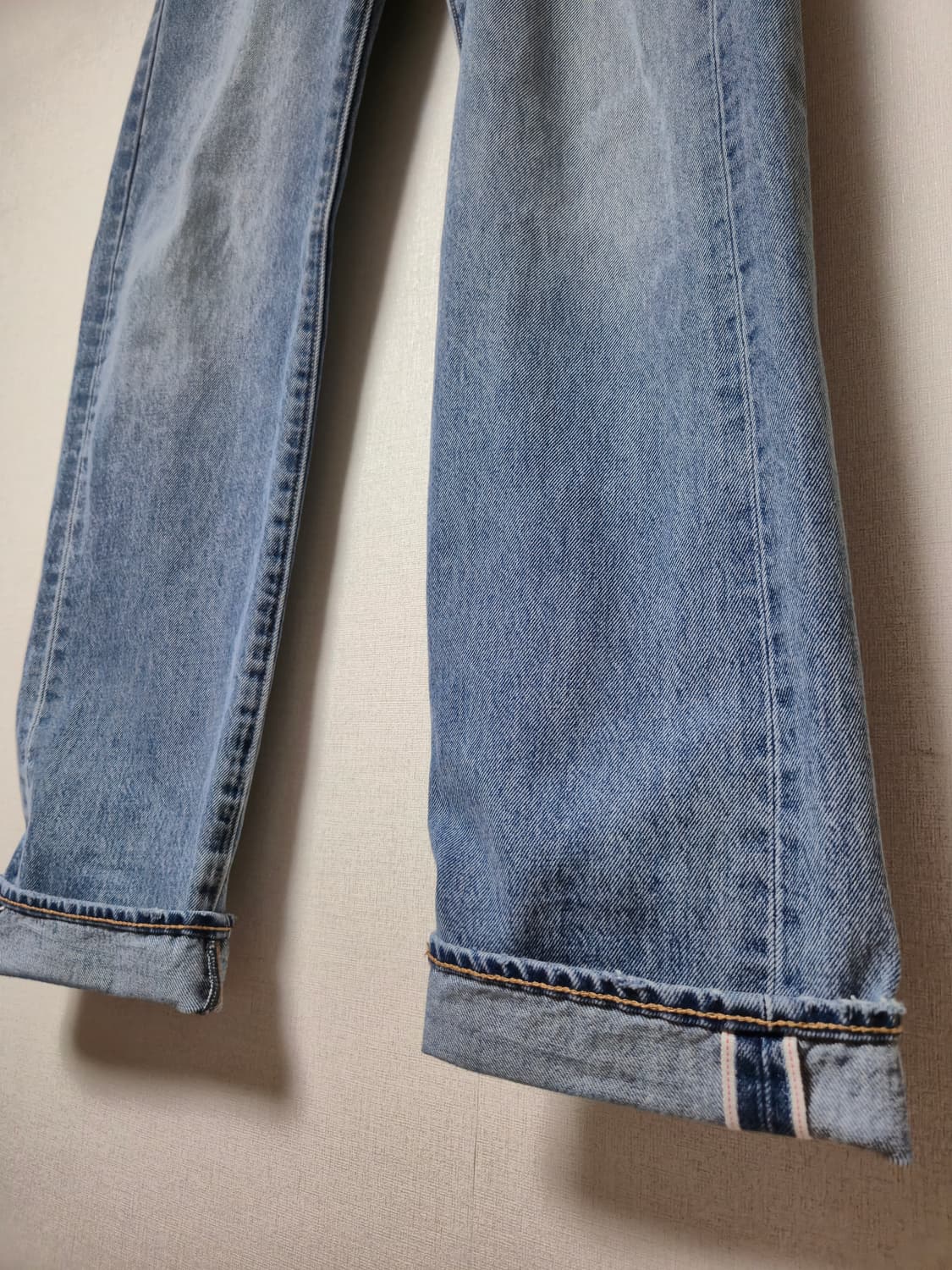 [Levi's] 리바이스 프리미엄 501 셀비지 연청 (W33 L34) 상품이미지3
