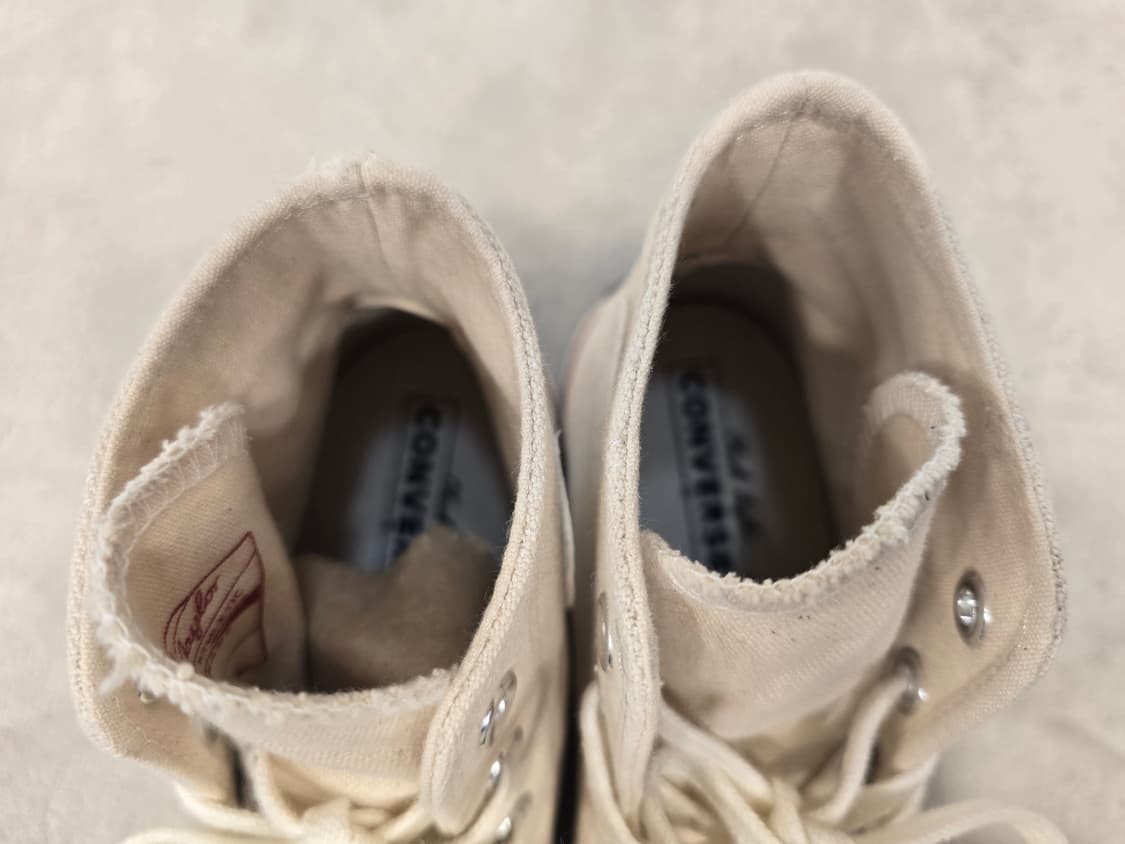 컨버스 척테일러 70 하이 파치먼트 245mm 상품이미지6