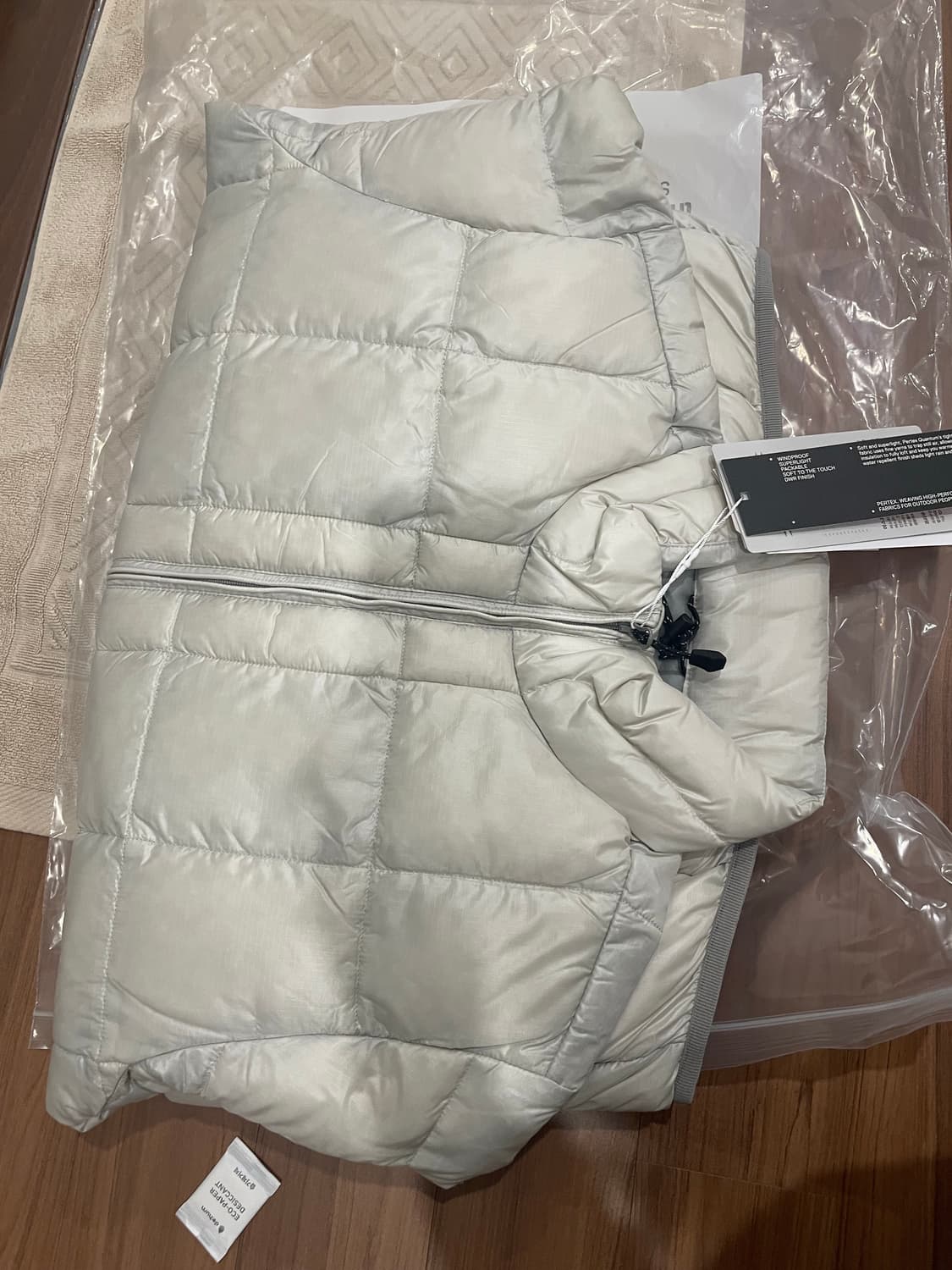 디스이즈네버댓 퍼텍스 라이트 다운 xs 상품이미지3