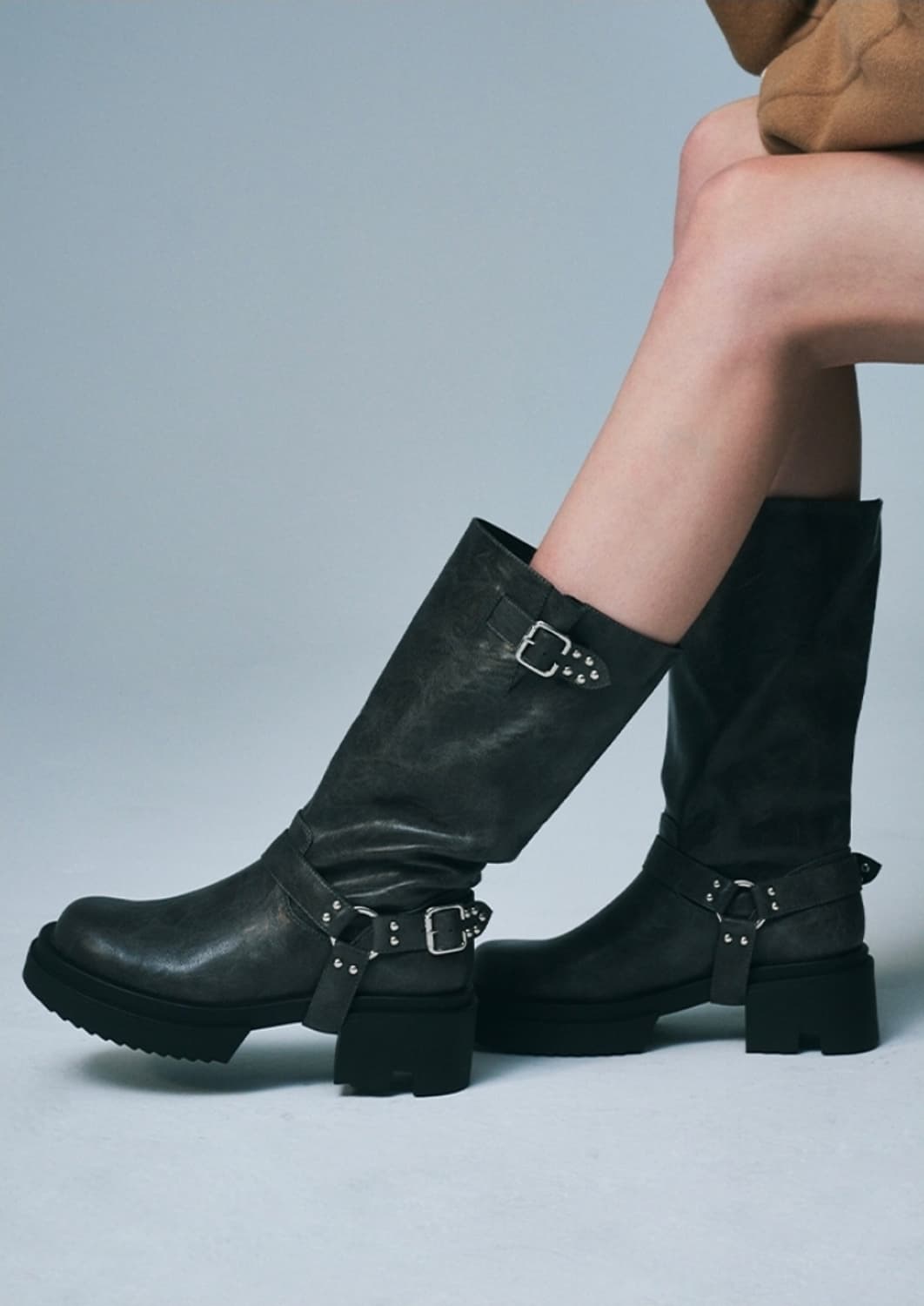 솔트앤초콜릿 바이커부츠 상품이미지1