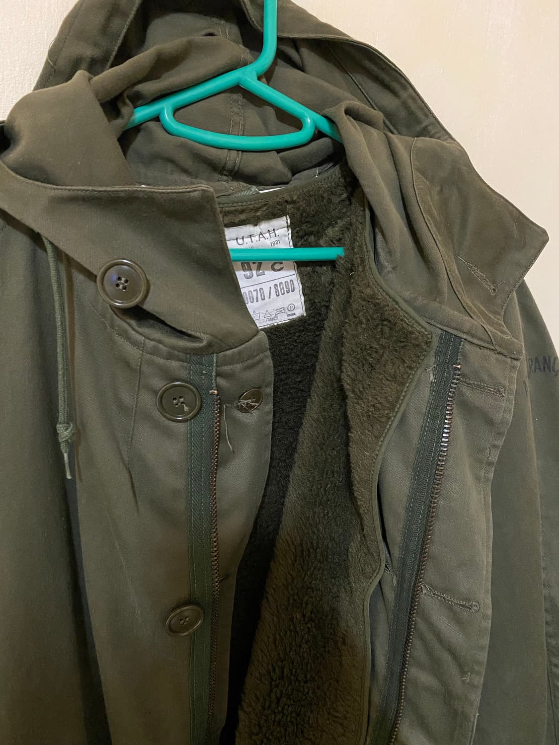 프랑스군 80-90 FRENCH ARMY M-64 PARKA 상품이미지5