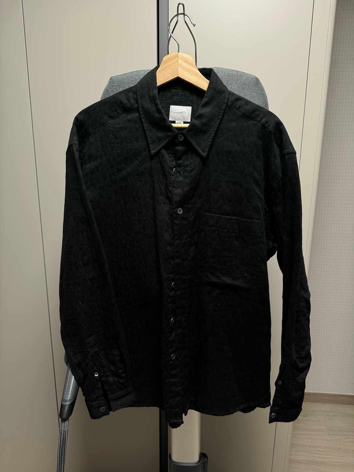 Youth Black loosed Leopard shirt 상품이미지1