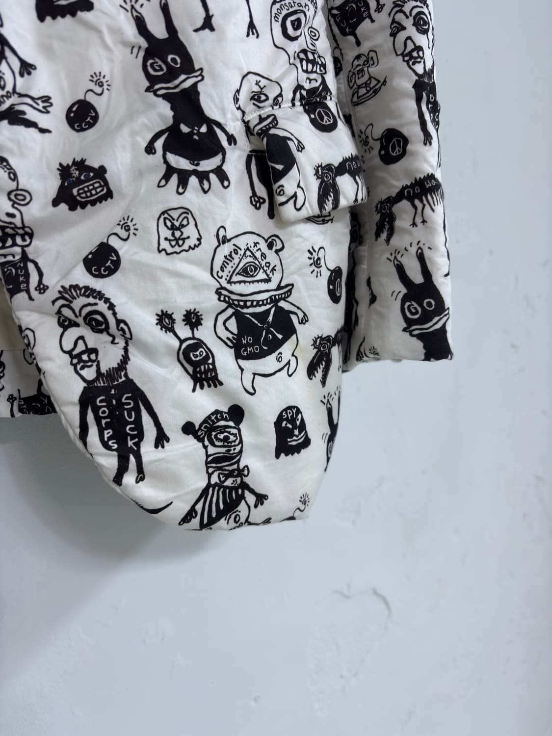 폴 하든 몬스터 프린팅 멘즈 블레이저 상품이미지9