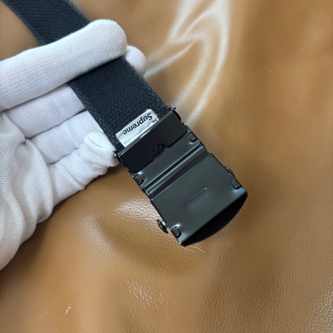 슈프림 토이 머신 웨빙 벨트 블랙 24ss 상품이미지4