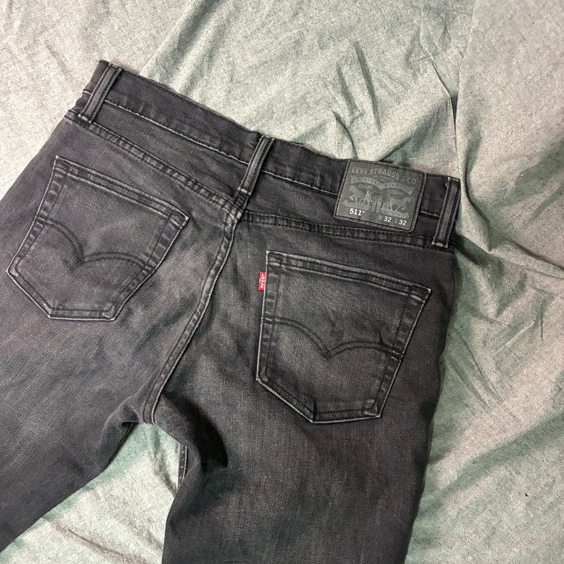 정품 큐얼 디젤 블랙 슬림진 상품이미지3